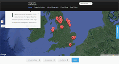 Desktop Screenshot of geographyfieldtrips.com