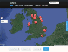 Tablet Screenshot of geographyfieldtrips.com